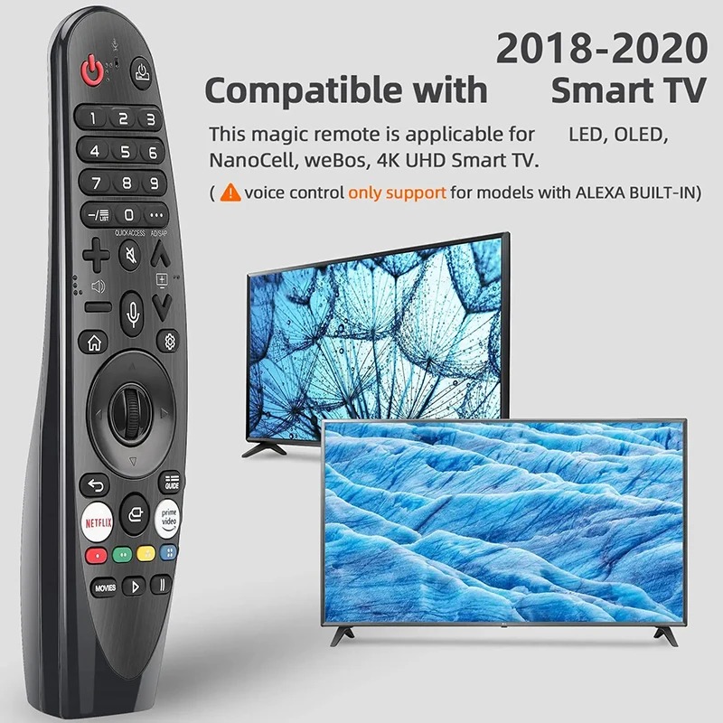 ريموت كنترول ماجيك بالصوت لتلفزيون LG - الصورة 4